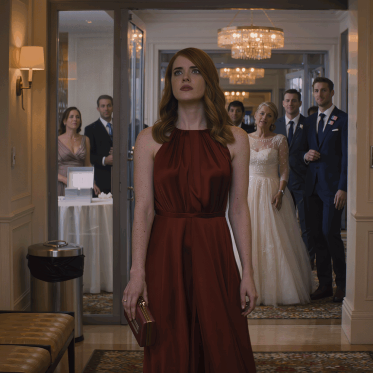 Na ślubie mojej siostry znalazłem swoje miejsce – na zewnątrz, obok koszy na śmieci. Uśmiechnęła się ironicznie: „Chyba się nie liczysz”. Ale pięć minut później żyrandole ucichły, a po sali rozległ się krzyk.