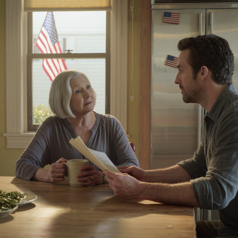 „Mamo, od teraz pozwól mi zajmować się twoimi pieniędzmi” – powiedział mój syn. Zawahałam się, a potem się uśmiechnęłam. Myślał, że posłucham – ale nie miał pojęcia, co po cichu planowałam. Tego wieczoru przyszedł na kolację i był świadkiem, jak wszystko się zmienia. Spojrzał na mnie szeroko otwartymi oczami, jakby nie rozumiał, co się dzieje.