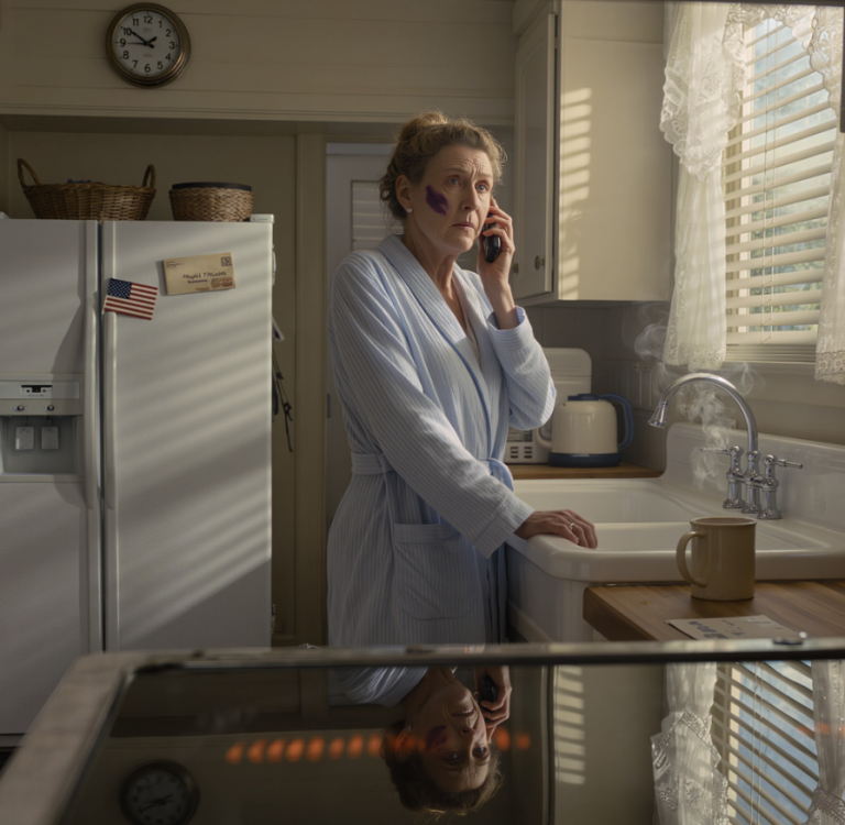 „Trzymaj się od nas z daleka”. Córka popchnęła mnie na podłogę. Odpisałam „OK”, wyłączyłam przelew na ich nowy dom – i pięć godzin później mój telefon zapełnił się 30 nieodebranymi połączeniami.