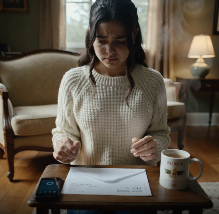 Mój dziadek dał mi „fałszywy czek” dla żartu — ale kiedy kasjer w Portland powiedział: „Pani depozyt zrealizowany, pani Reed”, cała sala wstrzymała oddech i w końcu zrozumiałem, co on sprawdza.