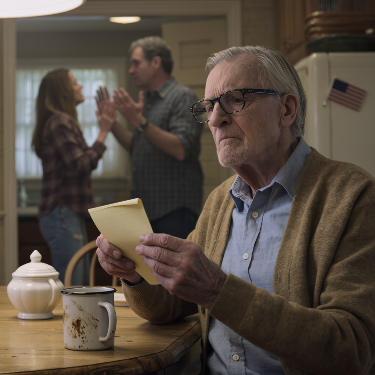 „Moja córka zostawiła na blacie kuchennym notatkę, w której napisała, że ​​sprzedała dom i chce, żebym spakowała swoje rzeczy i wyjechała. Po prostu odwróciłam ją, napisałam dokładnie dwa słowa i od chwili, gdy skończyła czytać, wszystko w jej „idealnym życiu” zaczęło się rozpadać…”