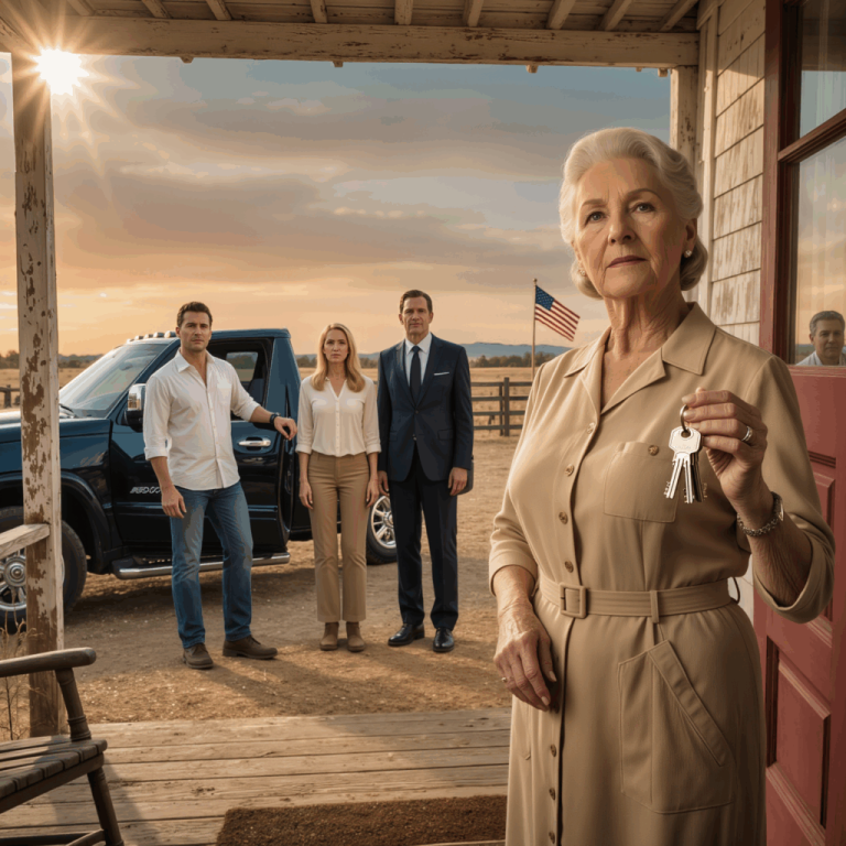 Na jego ślubie, w obecności ponad 200 gości, mój syn powiedział mi, że powinnam opuścić przyjęcie, ponieważ jego narzeczona czuła się nieswojo w mojej obecności. Wyszłam cicho, a łzy rozmazały mi makijaż. Następnego ranka, kiedy zadzwonił z prośbą o klucze do rancza, odpowiedziałam zaledwie czterema słowami, które po cichu odmieniły losy całej naszej rodziny.