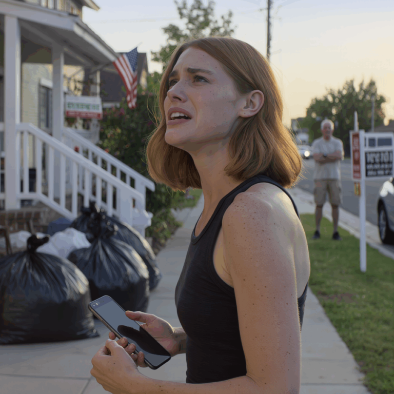 „Jesteś już dorosła, dbaj o siebie!” — moi rodzice wysłali jednego lodowatego SMS-a i zablokowali mój numer; jechałam 4 godziny do domu, tylko po to, by zobaczyć tabliczkę „Na sprzedaż”, a moje rzeczy upchnięte w workach na śmieci na ganku — zostałam „wyrzucona” przez własną rodzinę. 6 miesięcy później: 247 nieodebranych połączeń, zdjęcie „Nowe początki” przed ich nowym domem, nagle ujawniono spadek w wysokości 400 000 dolarów… a SMS, który wysłałam, pozostawił moich rodziców bez słowa w prawdziwym życiu.