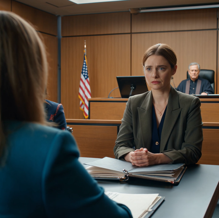 Moja siostra zostawiła swoje dziecko na moim progu, a potem zniknęła. Rodzice powiedzieli mi: „Ona jest teraz twoim ciężarem”. Dziesięć lat później nagle pozwali mnie o opiekę, twierdząc, że ich rozdzieliłam. Ale kiedy wręczyłam sędziemu zapieczętowaną teczkę, jego oczy się rozszerzyły. Spojrzał w górę i zapytał: „Czy oni w ogóle wiedzą, co masz?”. Po prostu skinęłam głową i przygotowałam się do przemówienia.