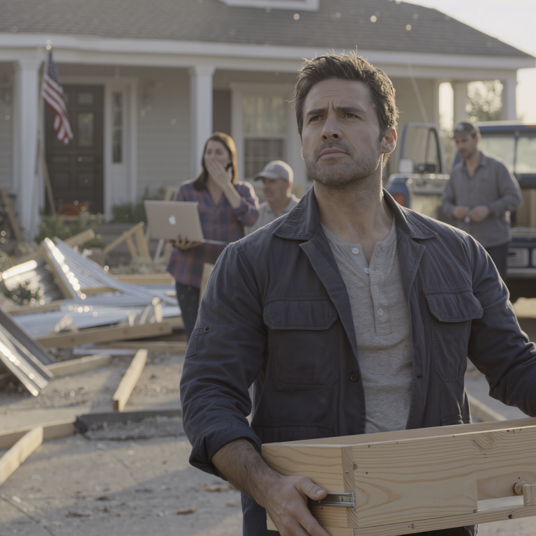 Brat mojej żony zrównał z ziemią mój warsztat, który zbudowałem razem z moim zmarłym ojcem: „Prawdziwi mężczyźni nie chowają się w szopach”. Nie wiedział, że został zbudowany na mojej działce, a nie jego siostry. Pozew o rozbiórkę doprowadził go do bankructwa.