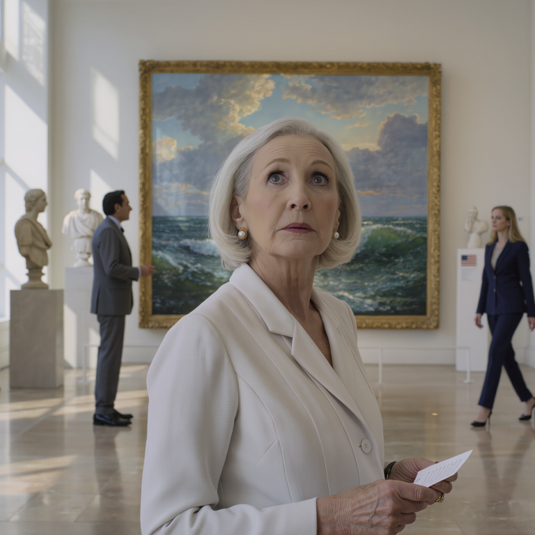 Byłem w muzeum, kiedy kobieta wręczyła mi krótką notatkę: „Po prostu zachowuj się normalnie. Uśmiechaj się. Wyjdź, kiedy ja wyjdę”. Spojrzałem w górę, a ona szepnęła: „Chyba ktoś cię śledzi od jakiegoś czasu”. Kiedy się odwróciłem, nie mogłem uwierzyć, kto tam stał.