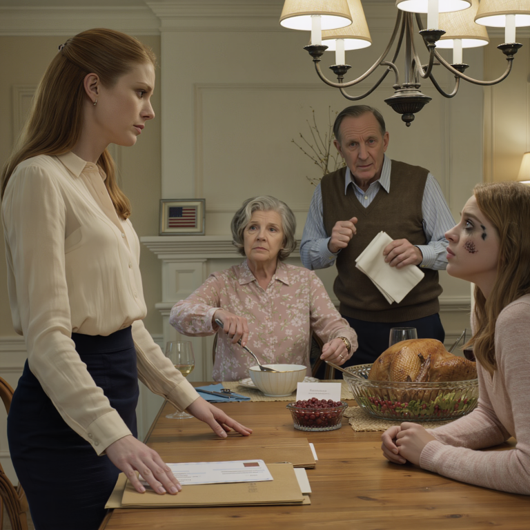 „Ona nigdy nie wyjdzie za mąż – umrze sama” – oznajmiła moja siostra, a wszyscy wybuchnęli śmiechem; tata dodał: „Nie nadaje się na męża”, mama powiedziała: „Wreszcie ktoś jest realistą”… Więc odłożyłem widelec, spojrzałem każdemu z nich w oczy i powiedziałem bardzo spokojnie: „Jestem żonaty”.