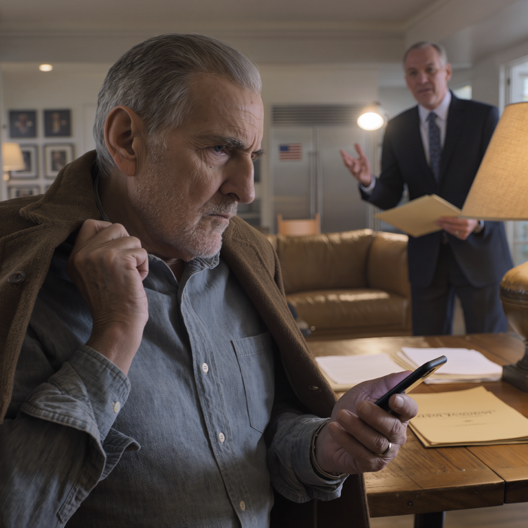 Zakładałem płaszcz, żeby iść na niedzielny obiad do córki. Wtedy mój prawnik napisał SMS-a: „Zadzwoń do mnie teraz! Nie idź tam!”. To, co mi pokazał o jej planie… zmieniło wszystko.