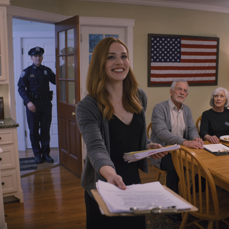 Kiedy wprowadziłam się do mojego pierwszego domu, pewnego wieczoru wróciłam do domu i zastałam rodziców siedzących w salonie. „Witamy w domu” – uśmiechnęła się mama – „teraz to własność rodziny”. Nie sprzeciwiłam się. Powiedziałam: „Wiem” i położyłam grubszą teczkę na stoliku kawowym.