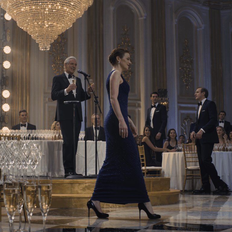 kiedy mój tata powiedział pełnej ludzi sali balowej, że tylko „udane dzieci” są jego… a potem kazał mi wyjść – moja żona zrobiła coś, co zamroziło całą salę