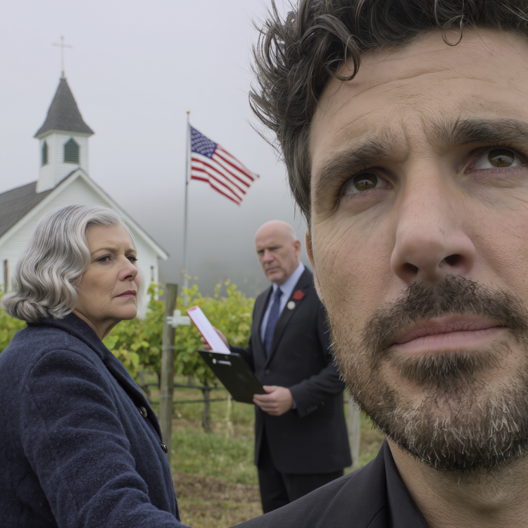 Mój syn nagle uniósł rękę – pokój zatrzeszczał z ostrym trzaskiem, a mnie zapiekł policzek. Wyszedł. Pięć lat później wrócił w garniturze – na pogrzeb mojego męża – trzymając papiery i prosząc o połowę: „Jestem jego synem. To moja część”. Nic nie powiedziałam… a kiedy prawnik przyszedł z zaktualizowanym testamentem, wszystko się zmieniło.