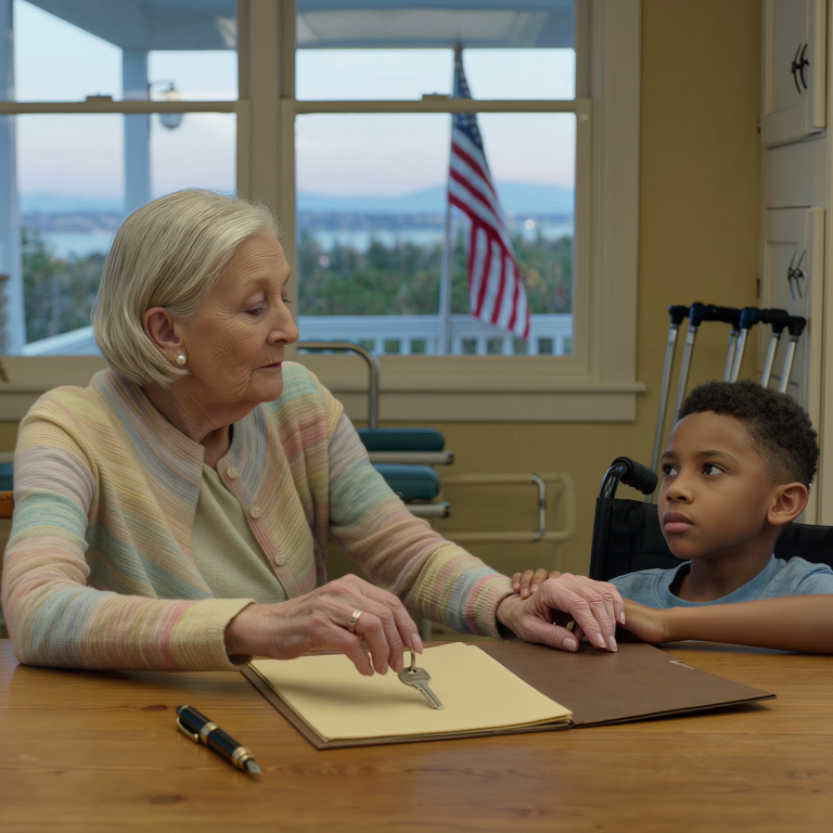 Zostawili swojego „niepełnosprawnego” syna w domu z babcią i wybrali się na rejs. Napisali SMS-a: „Musimy odpocząć, dbaj o siebie, żegnaj, droga mamo!”. Kiedy dowiedzieli się, że dom został sprzedany, para z niepokojem wróciła do domu. Ale to nie koniec – „dobre” rzeczy, które czekały na nich w nowym domu, okazały się decydujące.