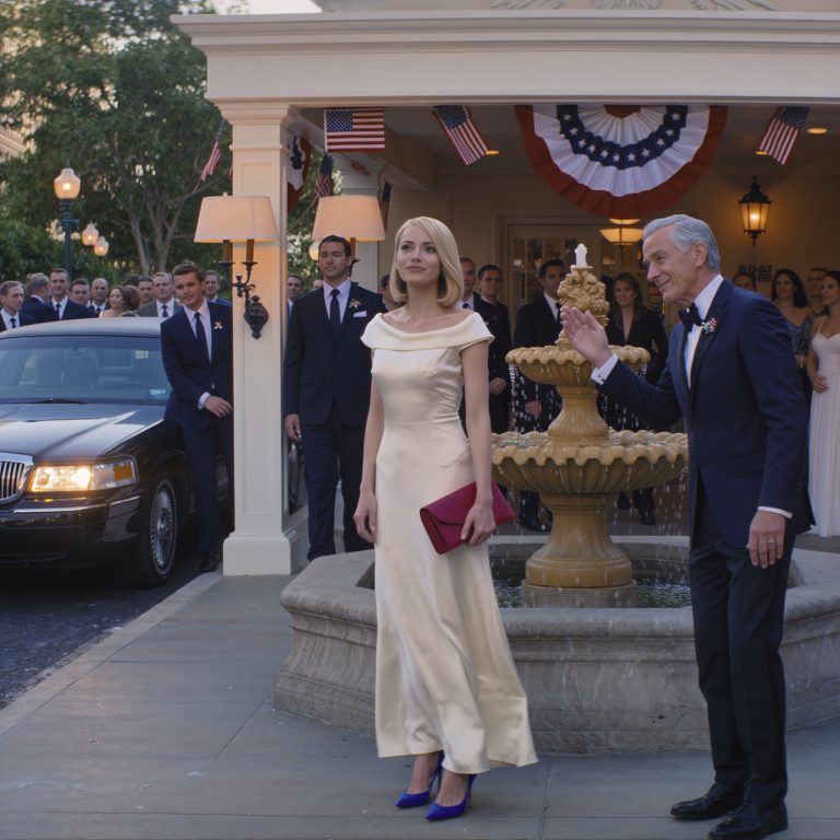 Kiedy pojawiłam się sama na ślubie mojej starszej siostry, mój ojciec głośno się roześmiał, a potem powiedział głośno: „Ani jednej osoby, z którą mogłabym iść!” i kazał mi usiąść przy fontannie. Wstałam, uśmiechnęłam się: „Tato, zapamiętaj tę chwilę”. Dwadzieścia minut później samochód mojego męża zatrzymał się przed holem, cała sala ucichła; dopiero wtedy zdali sobie sprawę, kim naprawdę jestem.