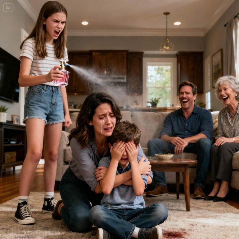 Kiedy moja siostra spryskała oczy mojego syna perfumami, mama roześmiała się i powiedziała: „Jeśli teraz jest ślepy, może nie zdaje sobie sprawy, że jest dla niego ciężarem”. Tata dodał: „Przynajmniej teraz ładnie pachnie”.