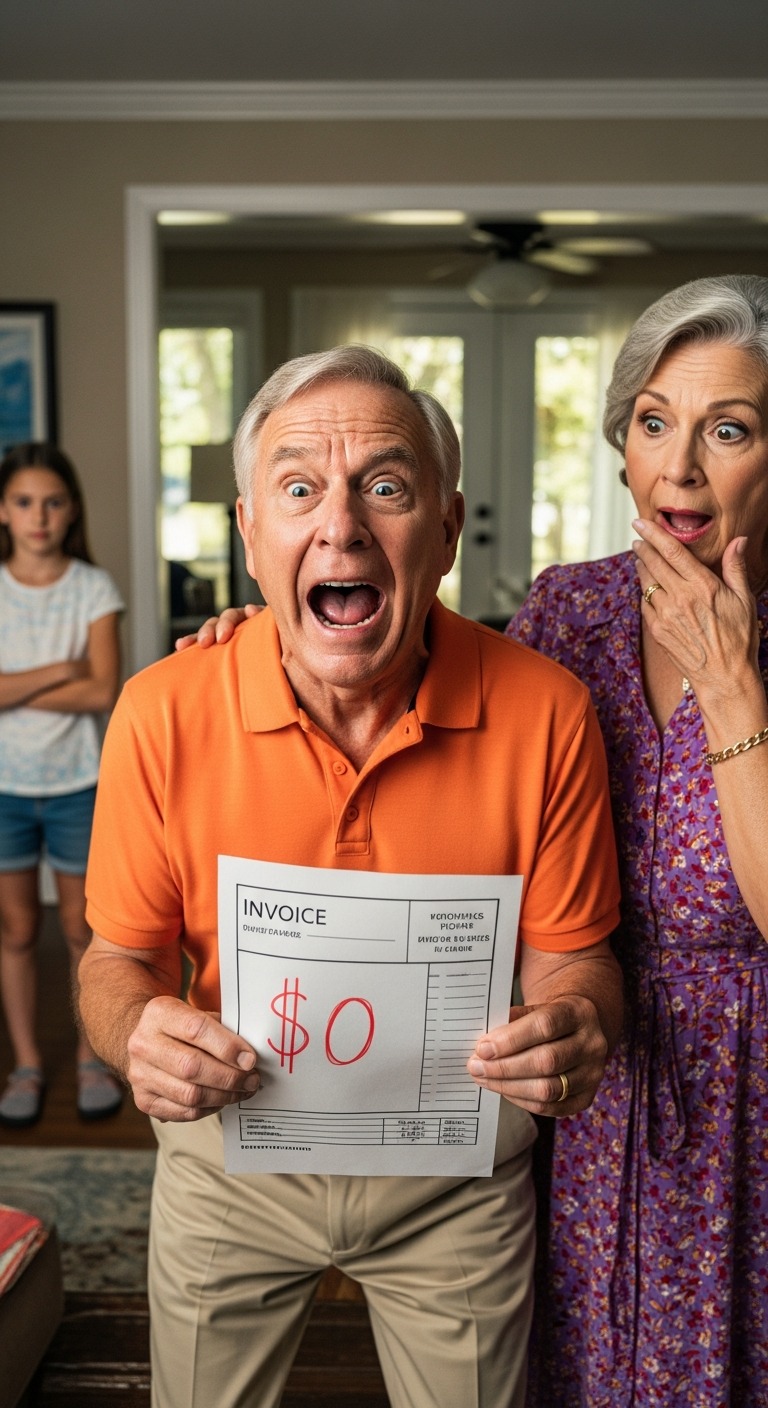 Kiedy mój mąż zmarł, zadzwoniłam do rodziców ze łzami w oczach. Westchnęli i powiedzieli: „Jesteśmy zajęci na urodzinach twojej siostry. Porozmawiamy później”. Minęły dni, zanim się pojawili – tym razem z uprzejmym uśmiechem. „Po prostu pomyśleliśmy” – zaczął mój ojciec – „skoro rodzina dzieli się wszystkim… należy nam się 50% spadku”. Moja ośmioletnia córka cicho podeszła, podała im kopertę i zapytała: „Po to przyszliście, prawda?”. Otworzyli ją – a ich ręce zaczęły drżeć.