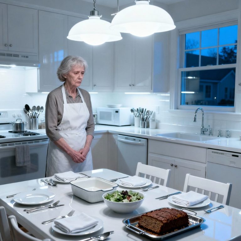 Synowa powiedziała: „Mamo, koniecznie zjedz wszystkie resztki z lodówki”. Potem ona i mój syn zabrali całą rodzinę, żeby uczcić jego awans, ale celowo mnie zostawili. Odpowiedziałam tylko jednym słowem: „Dobrze”