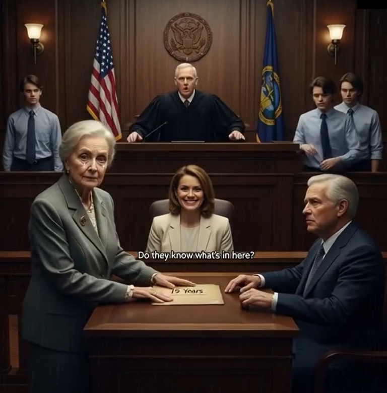 Moja córka zostawiła ze mną swoich trzech synów „na 2 godziny” – 15 lat później nazwała to „porwaniem”, podczas gdy sędzia trzymał kopertę, która mogła wszystko zmienić