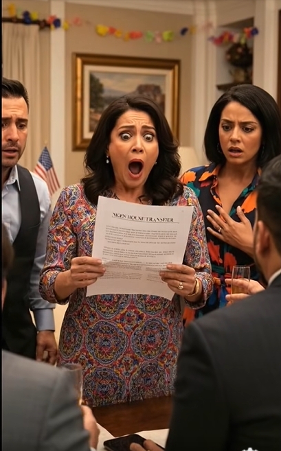 Moja teściowa myślała, że ​​mnie przechytrzyła, namawiając mnie do przepisania domu na siebie. Aby uczcić swoje „zwycięstwo”, urządziła wystawne przyjęcie, zapraszając całą rodzinę, by rozkoszowała się swoim triumfem. Uśmiechnąłem się i poprosiłem, żeby przeczytała gazety na głos – jeszcze raz. Gdy się zająknęła, olśniło ją jak grom z jasnego nieba. A potem, na oczach wszystkich… zemdlała.