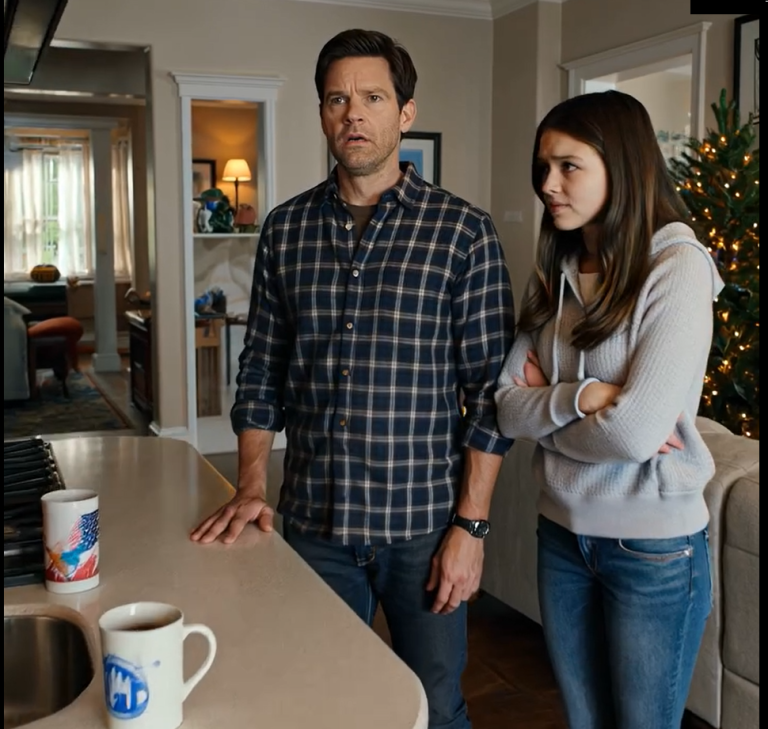 Oto bezpieczniejsza, ale wciąż bardzo dramatyczna i chwytliwa wersja: Po dekadzie małżeństwa moja żona nagle zwróciła się do mnie w salonie i powiedziała: „Nigdy tak naprawdę nie będziesz jej ojcem. Przestań się zachowywać, jakbyś nim był”. Słowa te zabrzmiały mocniej niż jakakolwiek nasza kłótnia. Stałem tam, trzymając w rękach szkolny projekt naszej pasierbicy, ten, który z dumą mi pokazała i nazwała „naszą” pracą. Przełknąłem ślinę, powiedziałem jej dobranoc, jakby nic się nie stało, i słuchałem, jak moja żona zamyka drzwi do naszej sypialni, nie czekając na mnie. Tej nocy, siedząc samotnie przy kuchennym stole, podjąłem decyzję dotyczącą naszej rodziny, której się nie spodziewała.