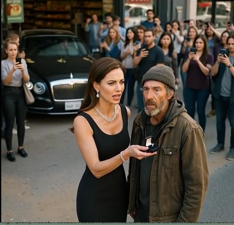 „Proszę, wyjdź za mnie”, samotna matka-miliarder błaga bezdomnego mężczyznę. Jego prośba w zamian zszokowała…