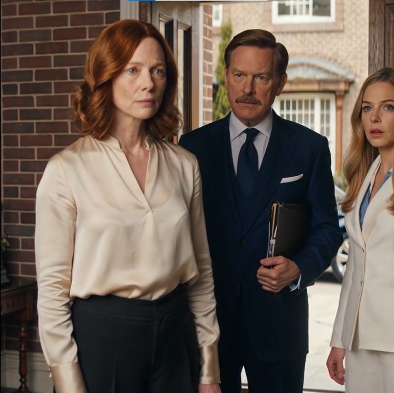 Nowa żona mojego męża pojawiła się w moich drzwiach z zadowolonym uśmiechem i oznajmiła: „Przyszliśmy, żeby odebrać należną nam część majątku twojego teścia, więc spakuj się i wyprowadź się natychmiast”, ale zamiast się kłócić, po prostu się uśmiechnęłam i odsunęłam, pozwalając mojej prawniczce wejść do salonu z prawdziwymi dokumentami, i patrzyłam, jak jej twarz się kruszy, gdy zdała sobie sprawę, czyje imię i nazwisko jest tak naprawdę napisane na wszystkim.