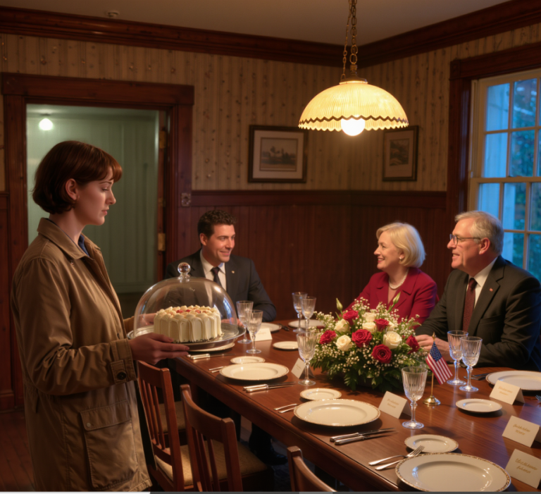 Jechałem 8 godzin przez śnieżycę z cytrynowym ciastem – wszedłem i zobaczyłem narzeczonego mojej siostry siedzącego na moim krześle, a mama powiedziała: „W tym roku to tylko najbliższa rodzina”