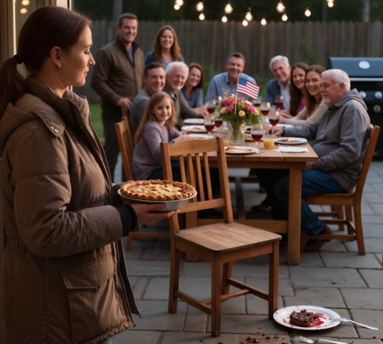 Przyniosłem szarlotkę na Nowy Rok – mama nakarmiła mojego psa stekiem, a mój brat powiedział: „Tylko prawdziwa rodzina”. Po latach finansowania ich życia w końcu sięgnąłem po ten jeden przycisk, którego się boją