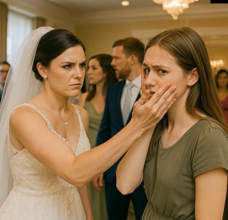 Kiedy arogancka panna młoda publicznie spoliczkowała spokojną kelnerkę na własnym weselu za „zrujnowanie jej chwili”, wszyscy zamarli — aż do momentu, gdy wszedł brat pana młodego, chwycił kelnerkę za rękę i powiedział: „Właśnie uderzyłaś swoją przyszłą bratową”. To, co wydarzyło się później, oszołomiło całą salę.