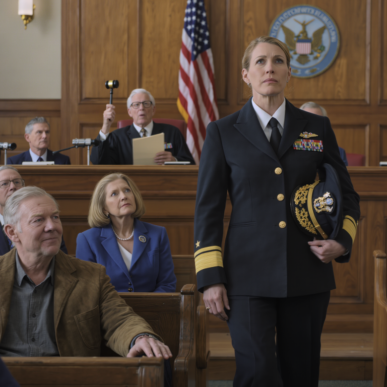 Kiedy wszedłem na salę sądową w mundurze, mój ojciec parsknął śmiechem, a matka pokręciła głową. Sędzia zatrzymał się w pół słowa, a jego ręka drżała, gdy szeptał: „Boże… Czy to naprawdę ona?”