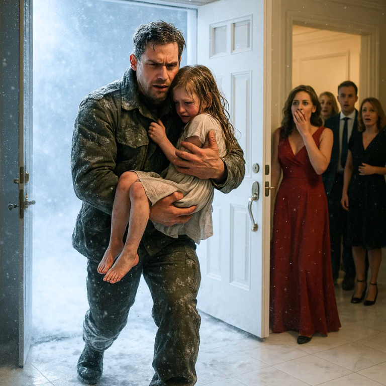 Znalazłem mojego 6-letniego syna zamkniętego na zewnątrz w deszczu — i po cichu pokazałem żonie, jak daleko jest w stanie posunąć się ojciec dla swojego dziecka.