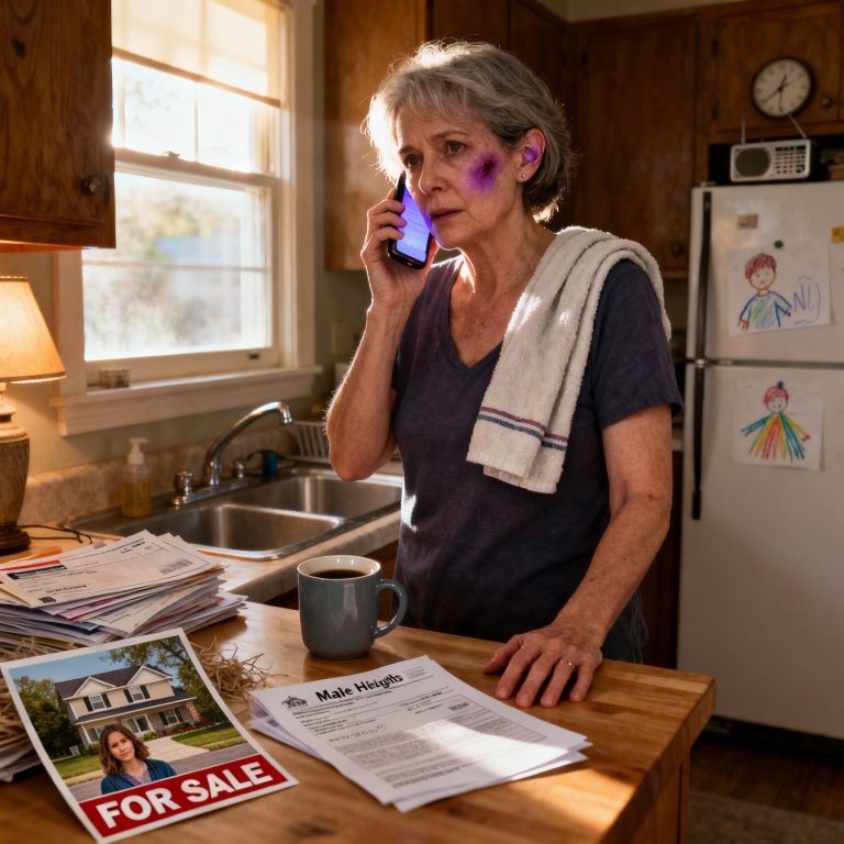 „Trzymaj się od nas z daleka”. Córka popchnęła mnie na podłogę. Odpisałam „OK”, wyłączyłam przelew na ich nowy dom – i pięć godzin później mój telefon zapełnił się 30 nieodebranymi połączeniami.