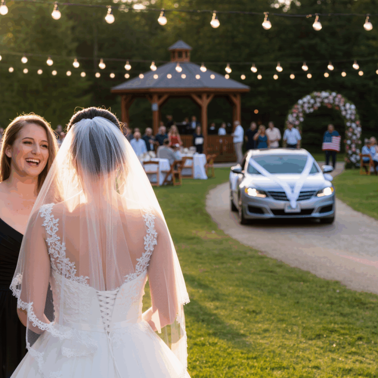 Na moim ślubie moja mama się uśmiechnęła: „Przekazujemy twojej siostrze samochód, który dali ci rodzice” — moja siostra się roześmiała: „Spokojnie, to tylko samochód” — a mój narzeczony odstawił kieliszek i powiedział…