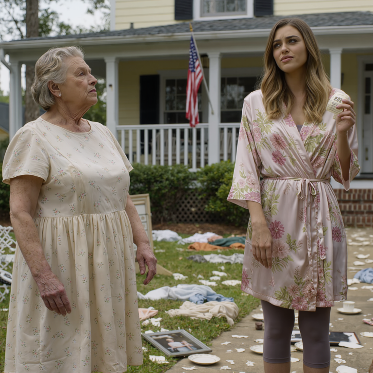 Po siedmiu latach mieszkania w domu, który kupiłem, mój syn i synowa nagle wygrali 85 milionów dolarów na loterii. Zamiast jednak okazać wdzięczność za schronienie, które im zapewniłem, tego samego popołudnia synowa wyrzuciła wszystkie moje rzeczy przez okno, tłukąc porcelanę po całej ulicy, krzycząc: „Nie potrzebujemy już twojej jałmużny. Idź do domu i umieraj ze starości”.