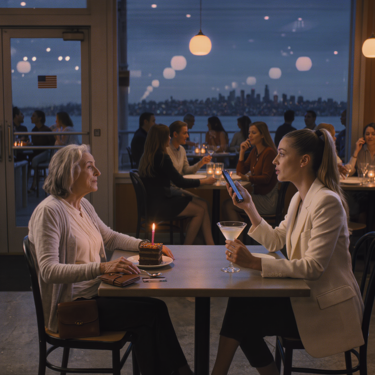 W noc moich pięćdziesiątych dziewiątych urodzin moja córka spojrzała na mnie przez stolik w restauracji i powiedziała: „Mamo, przestań prosić o pieniądze. To żenujące”.