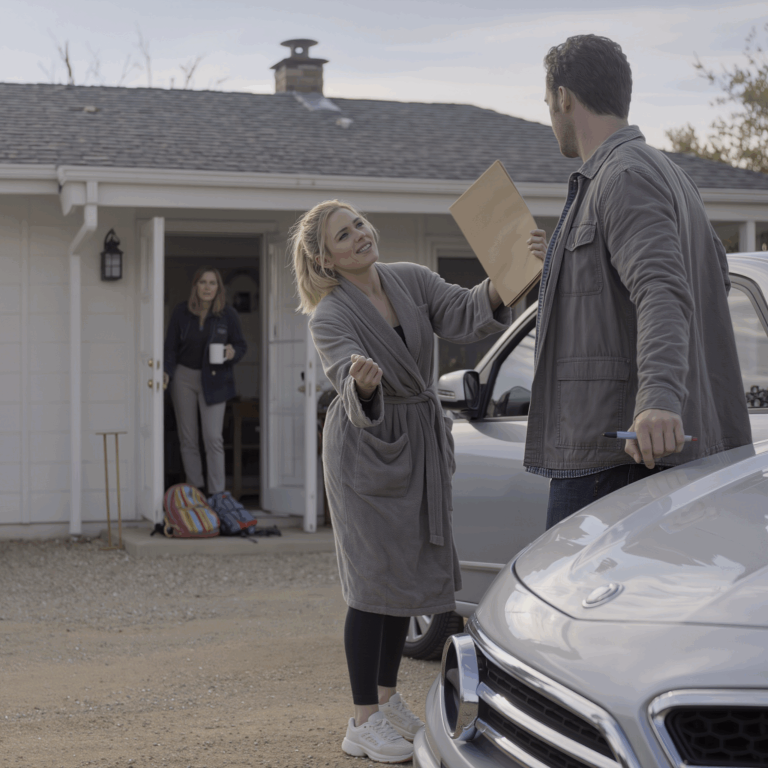 „Podpisz to, bo zabiorę dzieci!” krzyknęła. Spokojnie wzięłam długopis, podpisałam i odeszłam. Promieniowała. Godzinę później zadzwonił jej prawnik, a jego głos się łamał: „Sarah… Spójrz na stronę 4. Powiedz, że nie pozwoliłaś mu podpisać tej kopii”.