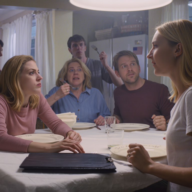 „Jesteś nikim, nie udawaj, że się liczysz!” – powiedziała mama. „Szczerze mówiąc, przez połowę czasu zapominamy o twoim istnieniu” – dodał mój brat. Więc stuknąłem widelcem o szklankę i powiedziałem: „To nie potrwa długo. Tylko trzy zdania”. W ciągu sekundy twarz mamy zbladła.