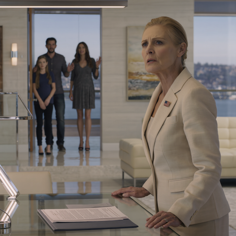 „Słyszeliśmy, że kupiłeś penthouse. Przyjechaliśmy, żeby z tobą zamieszkać i zawrzeć pokój” – powiedzieli mój syn i synowa w moich drzwiach. Ale kiedy weszli do penthouse'u, zamarli na widok tego, co zobaczyli. Zamarli na ten widok.