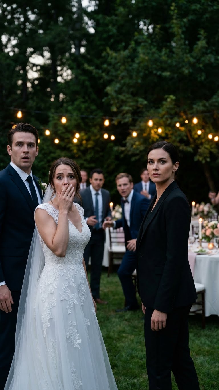 Naśmiewała się ze mnie przed wszystkimi – „Jest tylko administratorką”. Potem jej narzeczony odwrócił się i zapytał: „Więc… czym właściwie się zajmujesz?”. Odpowiedziałem jednym słowem. W sali zapadła cisza. Jej rodzice zbladli. I wtedy… w tym momencie wiedziała już dokładnie, kim jestem.