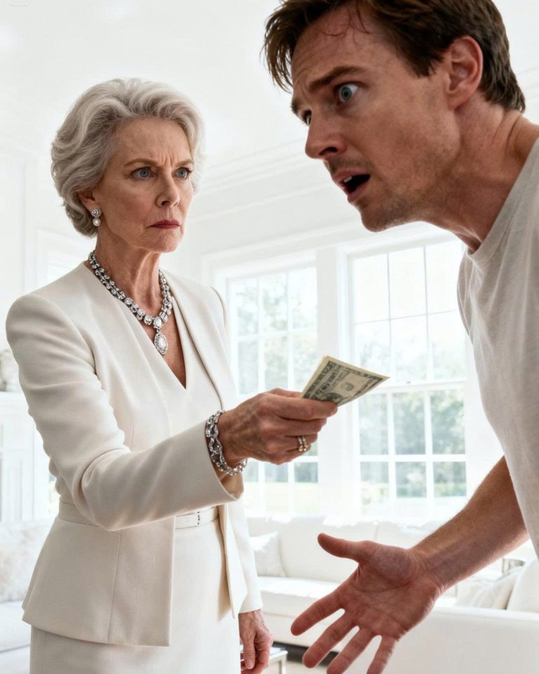 Moja matka prychnęła: „Masz zakaz wstępu na ślub, ale i tak jesteś nam winien 570 000 dolarów”. Odpowiedziałem, dając 100 dolarów i bilet pierwszej klasy do Zurychu. Tydzień później, popijając koktajle w Alpach, pan młody zniknął w połowie ceremonii. Mój telefon rozdzwonił się – „Policja tu jest!” – a mojej matce szczęka opadła.