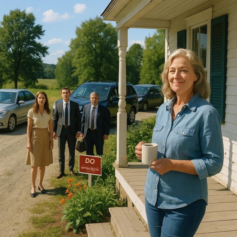 Właśnie kupiłam dom na wsi, kiedy zadzwoniła moja córka: „Mamo, szykuj się! Za godzinę…