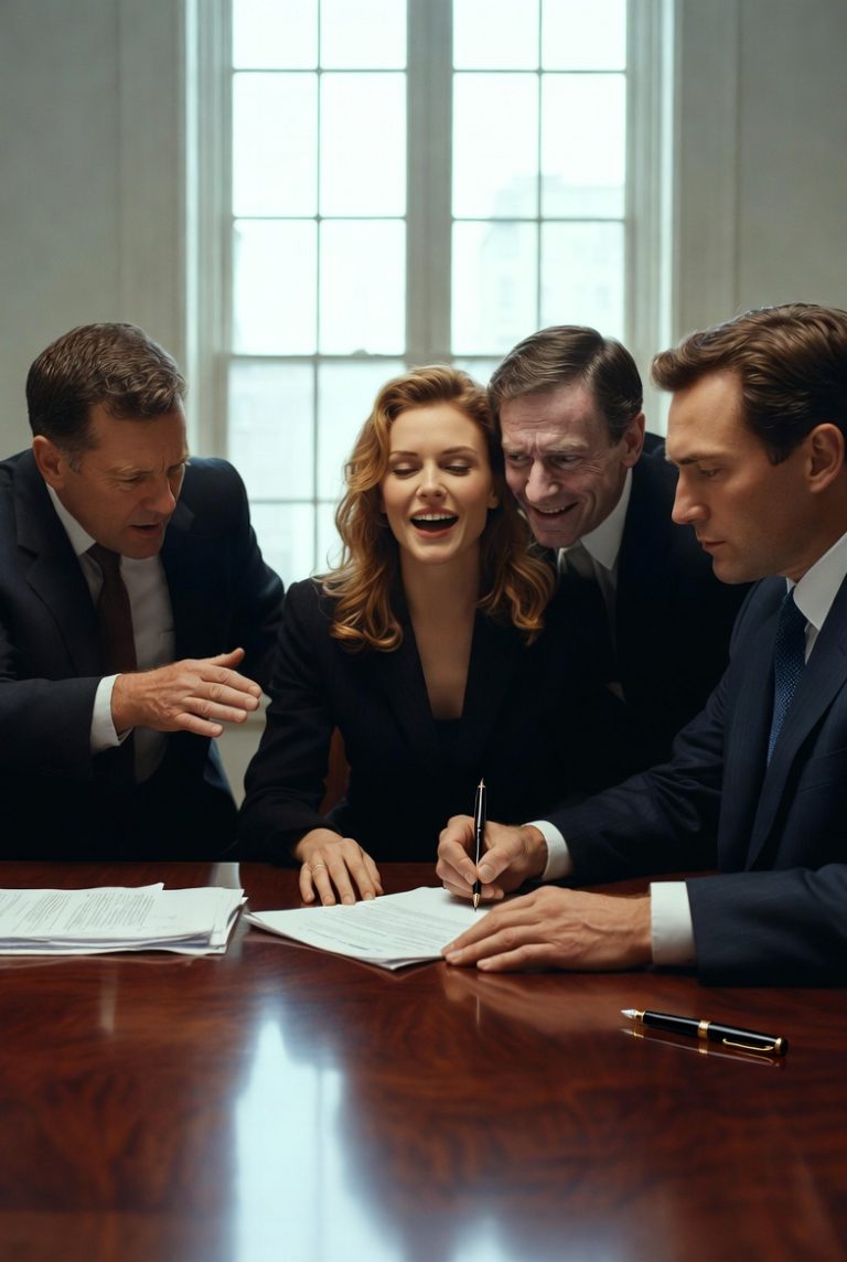 Na spotkaniu w sprawie podziału majątku zażądali: „Chcę dom, samochody – wszystko”. Mój prawnik błagał mnie, żebym się bronił. Odpowiedziałem: „Oddaj im wszystko”. Wszyscy myśleli, że oszalałem. Na rozprawie końcowej podpisałem wszystkie dokumenty – nie mieli pojęcia, że ​​już wygrałem. Uśmiechali się… aż jej prawnik wyszeptał pięć słów, które sprawiły, że zaczęli krzyczeć…