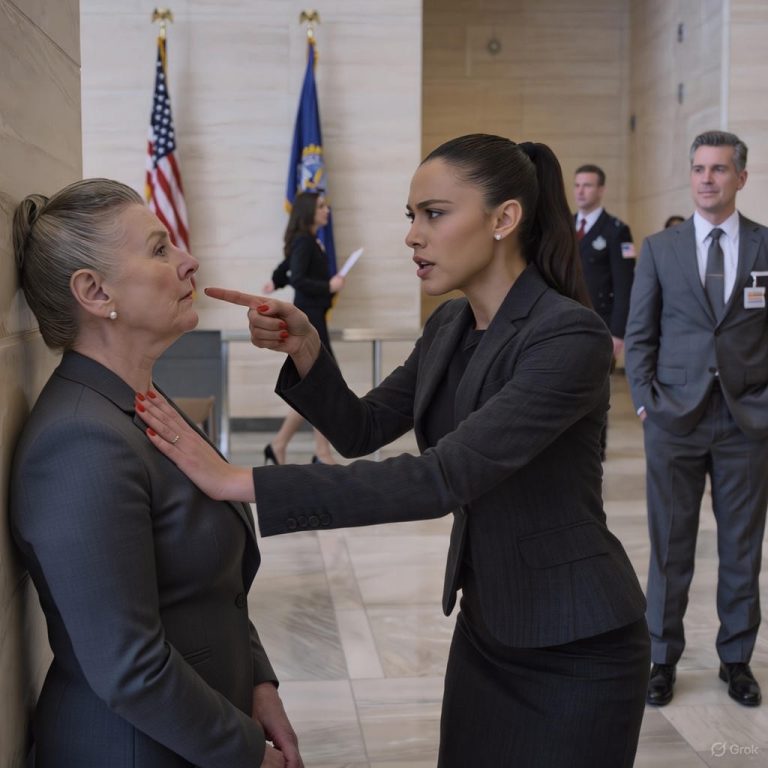 Synowa przycisnęła mnie do ściany sądu i nazwała starą babą w obecności prawników i nieznajomych, podczas gdy mój syn stał kilka kroków ode mnie z rękami w kieszeniach garnituru – więc spuściłam głowę, pozwoliłam szeptom rozkwitnąć i w milczeniu odliczałam dziesięć minut do momentu, w którym w końcu dowiedzą się, kim naprawdę jestem. W centrum miasta, w ostrym świetle jarzeniówek i wiszącym nad marmurowym lobby symbolu pieczęci stanowej, jej głos odbijał się echem, jakby budynek należał do niej.