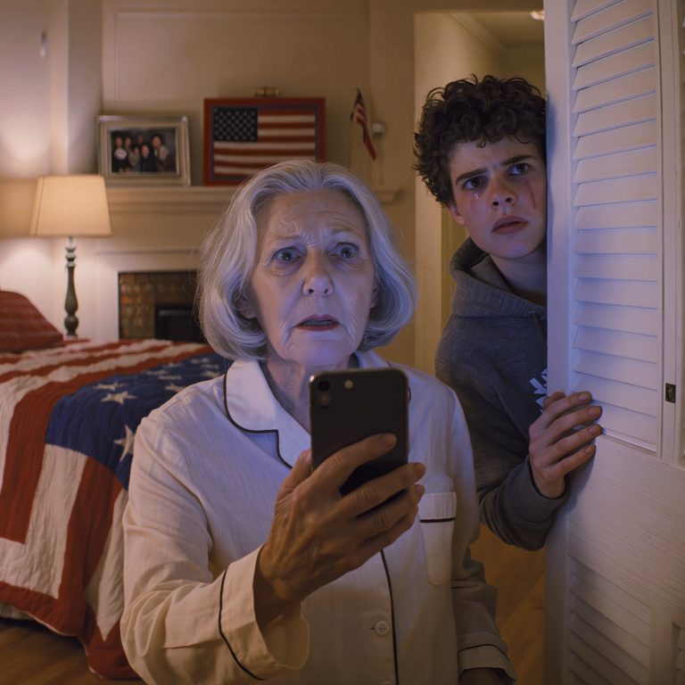 Mój wnuczek zadzwonił do mnie o 3 nad ranem, tłumiąc łzy: „Babciu, proszę, nie mów im, że dzwoniłem… Podsłuchałem ich rozmowę. Twój syn planuje umieścić cię w domu opieki i sprzedać dom, w którym mieszkasz od 42 lat”. Wszystko, co mówił mi przez szloch, przyprawiało mnie o bladość, ale starałam się zachować spokój, po cichu rozważając każdy krok, żeby być gotową do odwrócenia szachownicy.