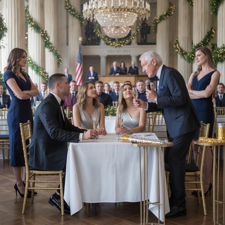 Na ślubie siostry ojciec pana młodego wyśmiał moją „robotę fizyczną”. Moja żona nawet się z tego śmiała. Nie kłóciłem się – pokazałem panu młodemu tylko jednego maila. Zbladł i wyszeptał: „Tato… Jego firma jest właścicielem twojej. Jesteś…”