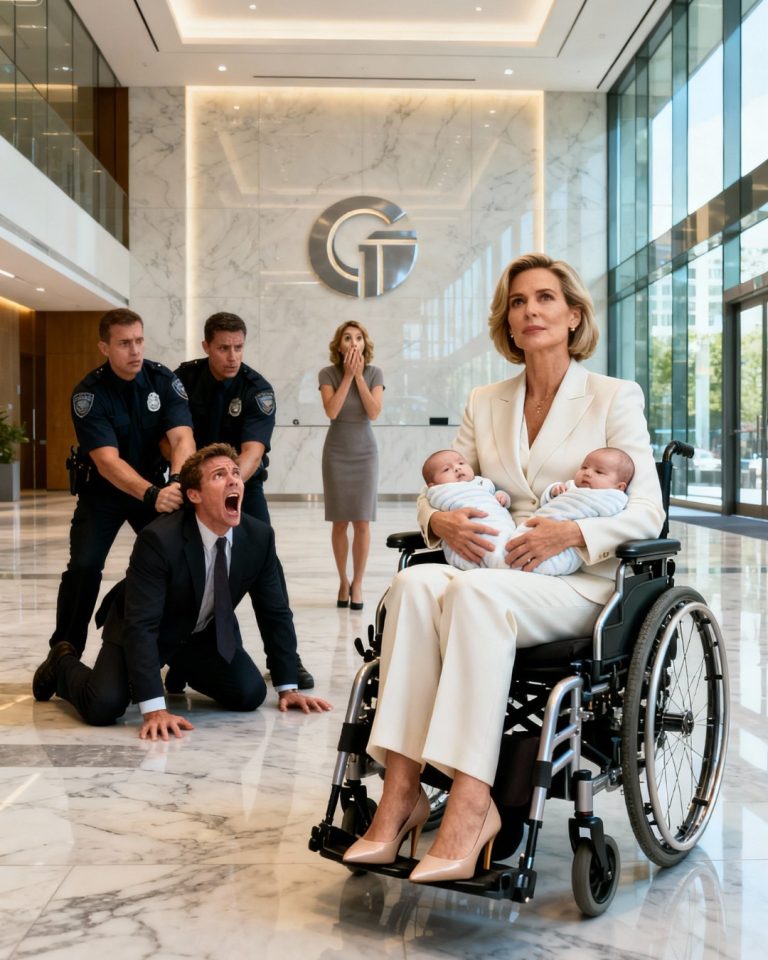 Po urodzeniu bliźniaków mój mąż, dyrektor generalny, wręczył mi papiery rozwodowe, więc spokojnie je podpisałam, następnego ranka wyrzuciłam go z firmy i wyjawiłam mu prawdę, której nigdy się nie spodziewał.