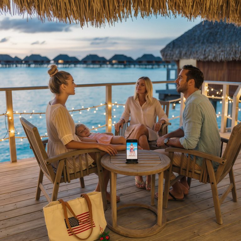 Moi rodzice powiedzieli, że „nie ma dla mnie miejsca” na Hawajach ani nad jeziorem Tahoe. Więc wykorzystałem swoją premię w wysokości 55 tys. dolarów, żeby zabrać moją prawdziwą rodzinę do willi na Bora Bora. Teraz są wściekli – I ODCIĘCI.