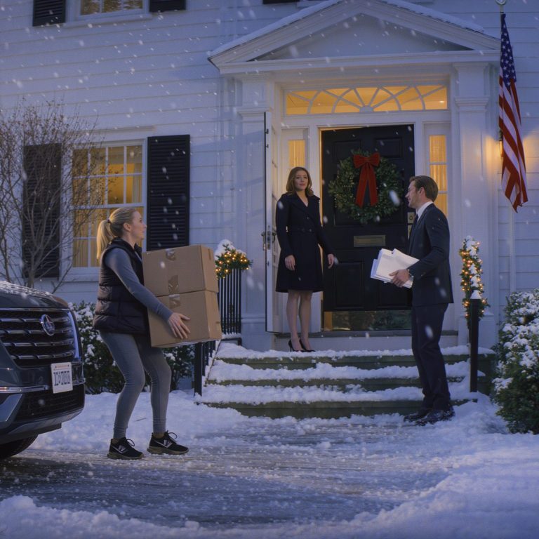 Mój mąż rzucił we mnie papierami rozwodowymi i powiedział: „Masz 36 godzin, żeby się wyprowadzić. Moja nowa dziewczyna jest teraz właścicielką wszystkiego – ty wychodzisz z niczym”. Powiedział to wystarczająco głośno, żeby sąsiedzi usłyszeli, tylko po to, żeby mnie zawstydzić. Uśmiechnęłam się tylko… Bo kiedy weszła do tego domu, poznała PRAWDĘ, KTÓRA ZMIENIŁA WSZYSTKO.