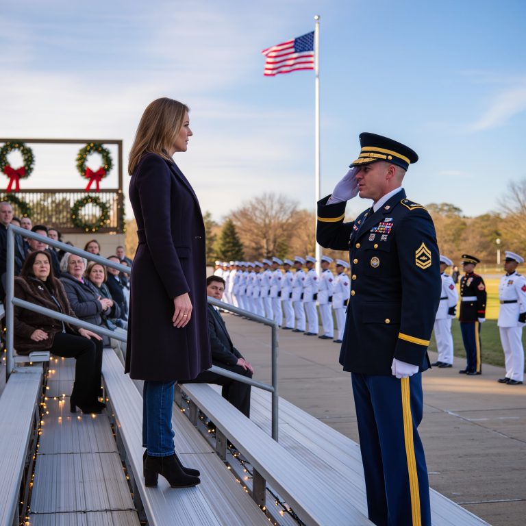 „Moja córka się wymyła” – powiedział wszystkim tata. Siedziałem sam na uroczystości ukończenia szkoły przez mojego brata… Nagle w połowie marszu zatrzymał się pułkownik, spojrzał mi prosto w oczy i powiedział: „Proszę pani, nie poinformowano mnie, że będzie pani dzisiaj”. Cały stadion zamarł.