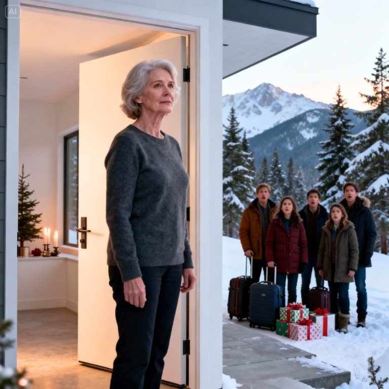 „Zapomniała” o mnie w Boże Narodzenie – a potem pojawiła się w moich górskich drzwiach, trzymając klucz, którego jej nigdy nie dałem