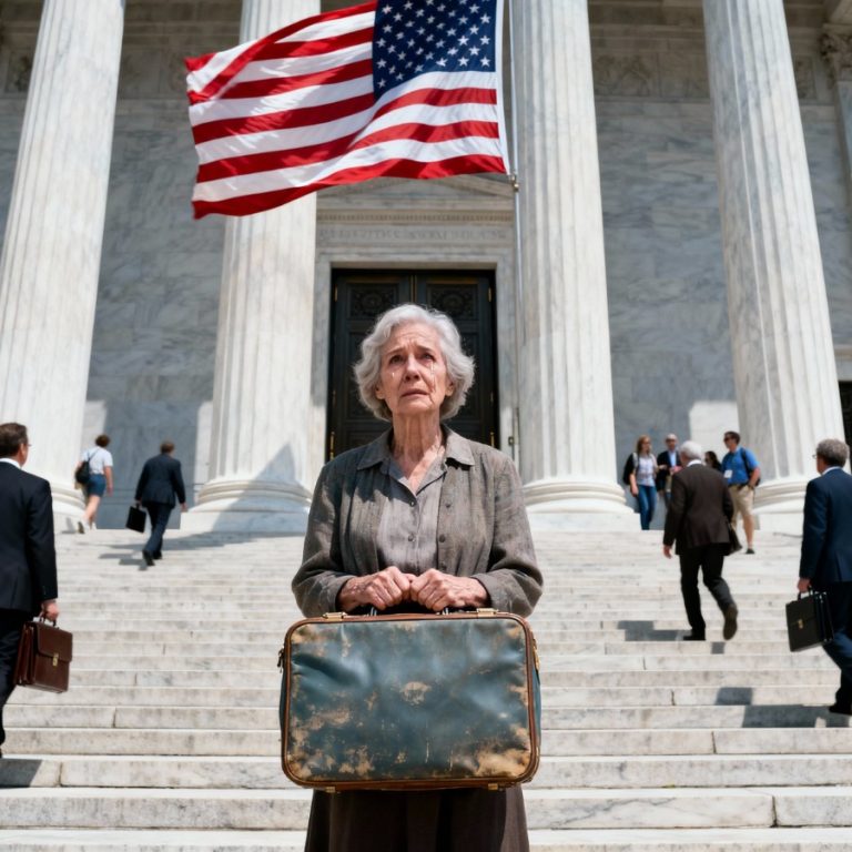„Jesteś teraz nikim – tylko bezdomnym włóczęgą. Idź szukać monet, znajdź schronienie”. Mój syn powiedział mi to na schodach sądu, pod powiewającą nad głową amerykańską flagą. Dwie godziny wcześniej byłam jeszcze Eleanor Vance, siedemdziesięcioletnią prezeską, kobietą, która zbudowała wielomilionową firmę tekstylną w tym amerykańskim mieście. Kiedy sędzia skończył odczytywać werdykt, byłam już tylko staruszką z przeładowaną walizką i bez miejsca do spania.